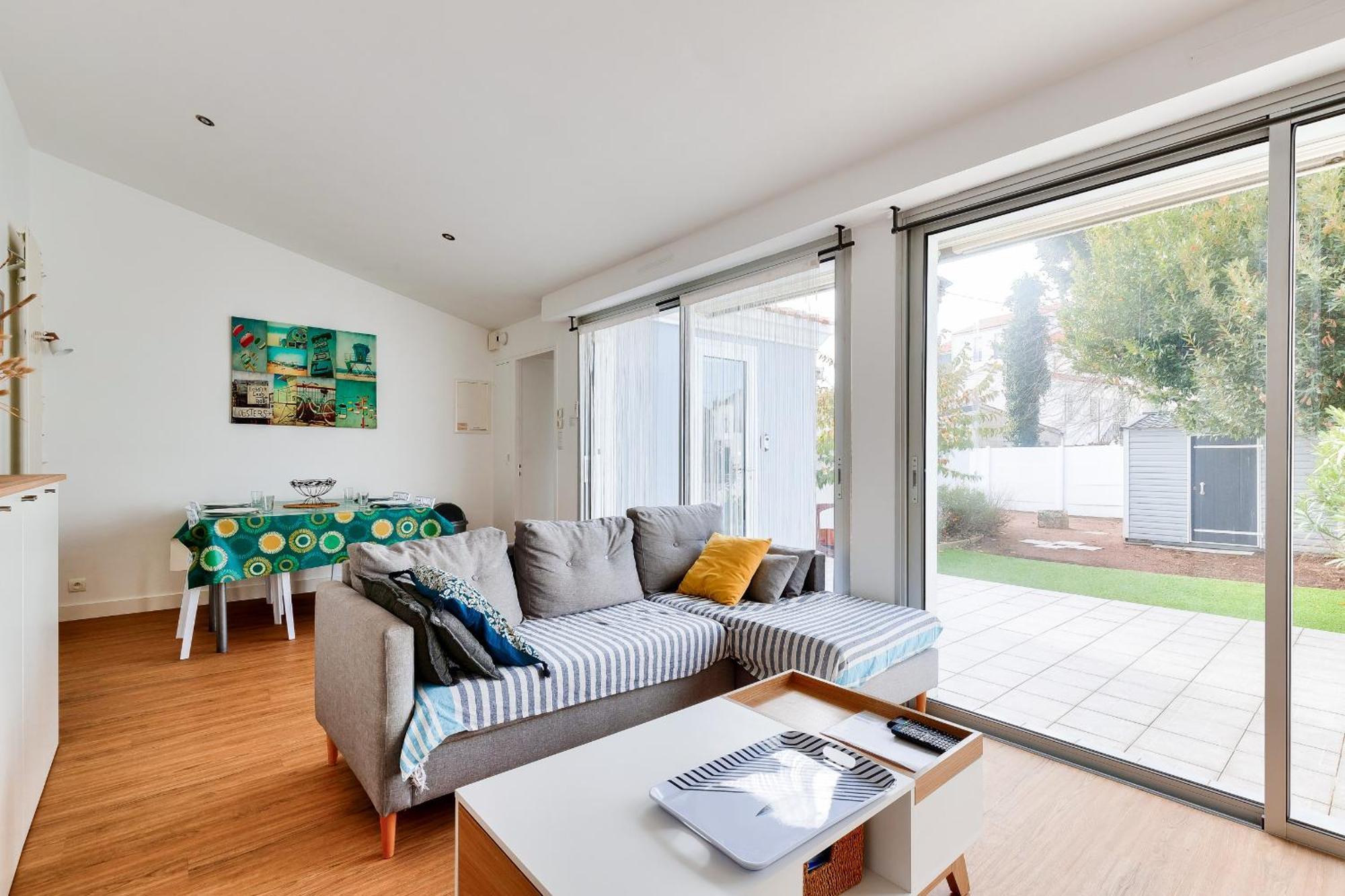 Entre Coeur De Ville Et Plage, Maison Pour 8 Saint Gilles Croix de vie Kültér fotó